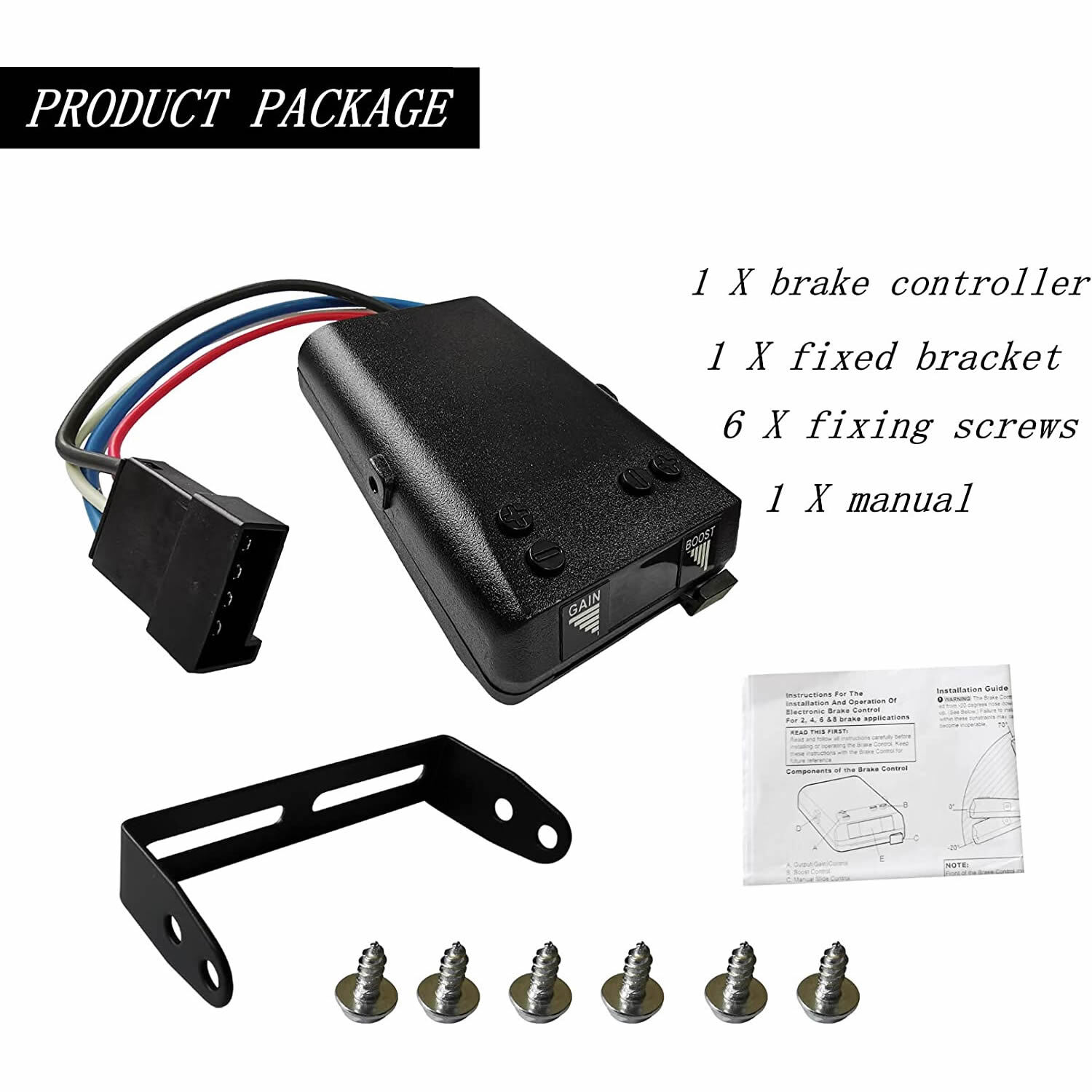 Proportional Electronic Trailer Brake Controller 8508211