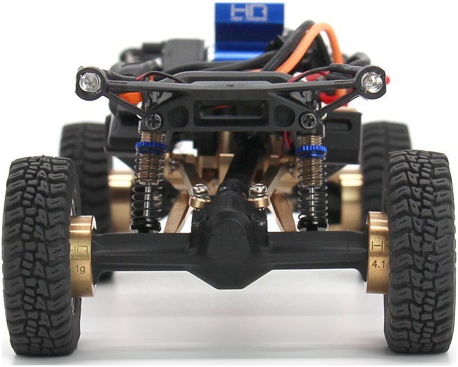 Hot Racing SXTY250GP Axial SCX30 Adjustable Aluminum Shock Dampers 25 mm (4)