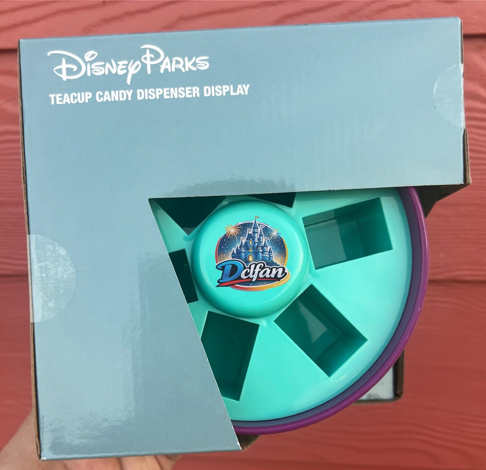 Disney Parks Teacup Pez Candy Dispenser Display Holder NEW