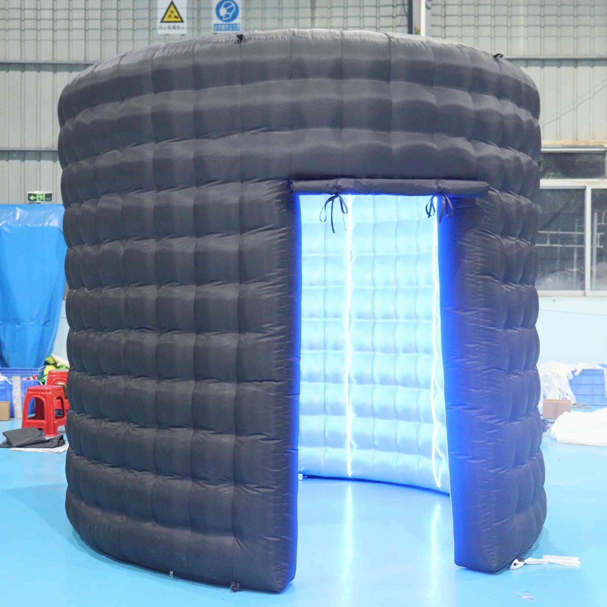 Round Inflatable Photo Booth LED 360 Photo Booth for Party Wedding Photography