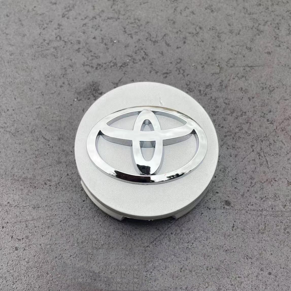 ✨4pcs Wheel Center Cover Hub Caps Emblem Chrome 62MM Fit For Toyota Camry Sienna