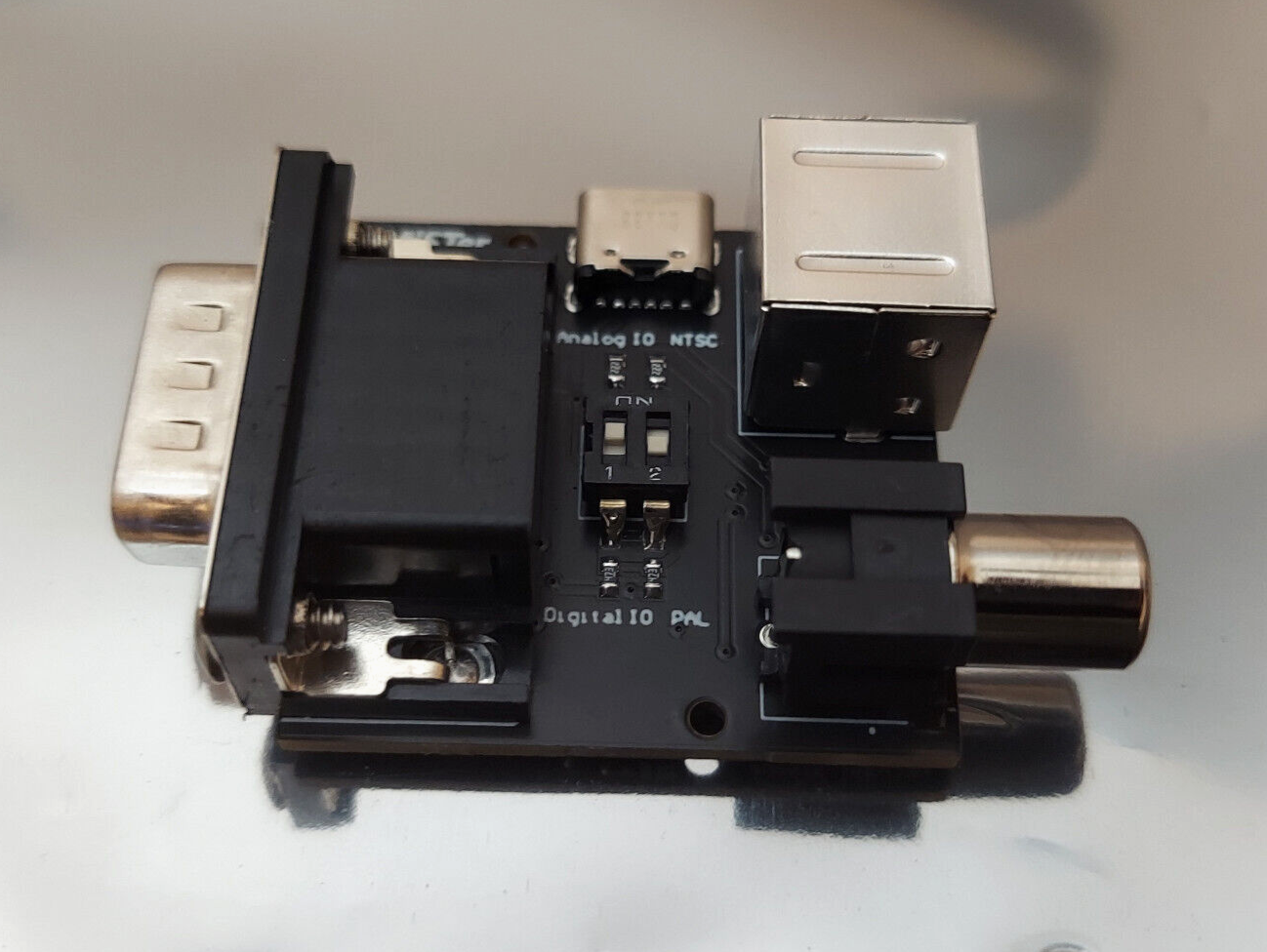 MiSTer FPGA Active Y/C Composite and S-Video Adapter w/ Case (New Version)