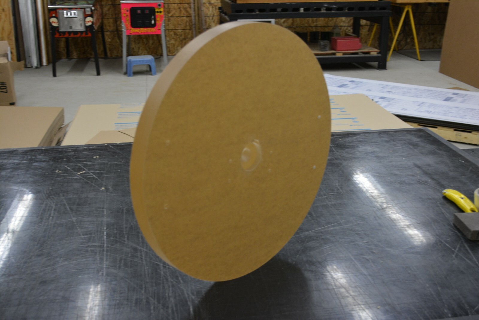 Circle Disc Round Acrylic Plexiglass Sheet 1" Thick Clear CHOOSE A SIZE