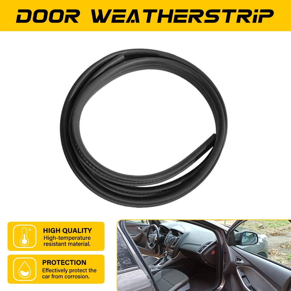 Door Weatherstrip Seal Front Driver or Passenger Side For 2012-2018 Ford Focus