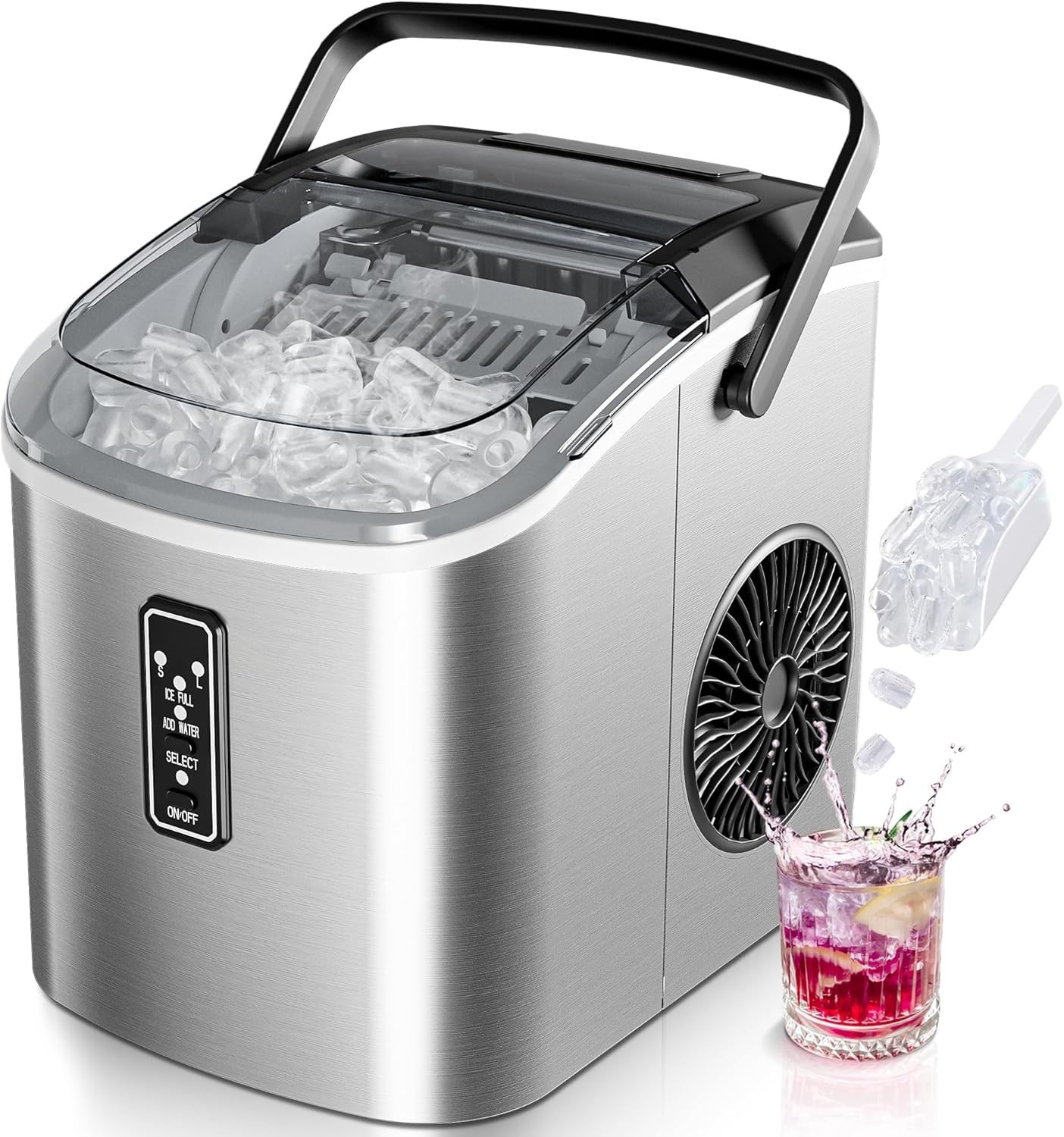 Ice Maker Countertop Bullet Ice Cubes Clearance Blowout | Random Color OR Model