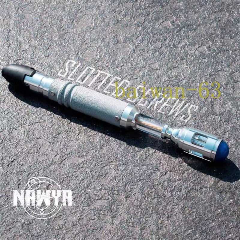 Doctor Who 10th Metal Sonic Screwdriver NAWYA Replica LED Hanheld Cosplay Props-