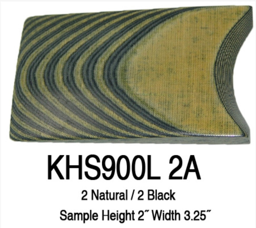 UltreX Linen Micarta Knife Handle Scales 3/16” x 1.5” x 10”  Made in Usa