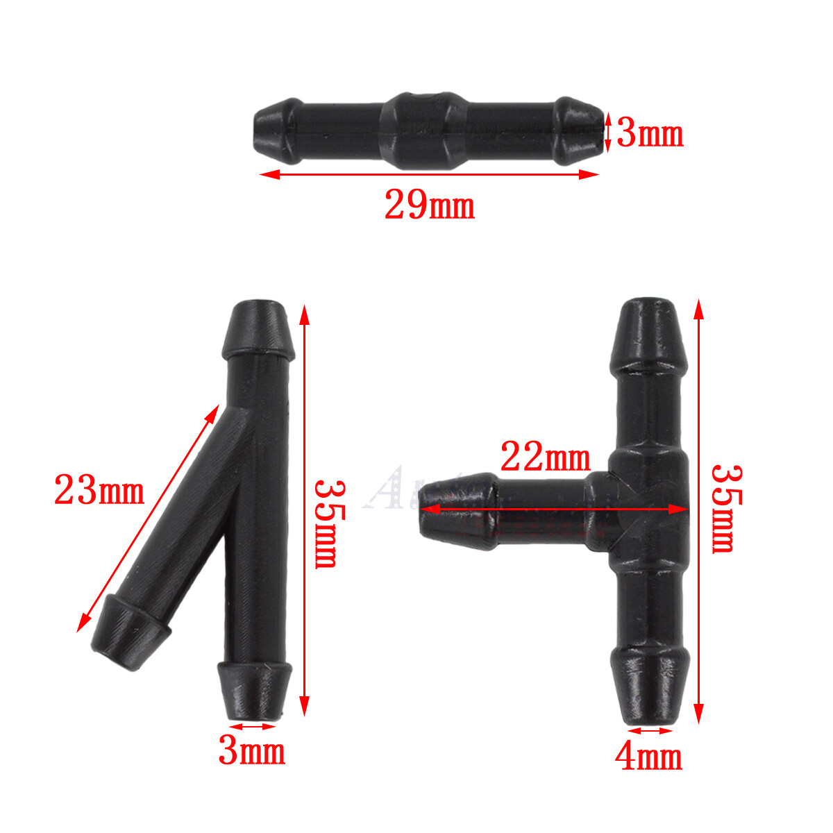 Windshield Washer Nozzle Wiper Hose Kit for Honda Pilot 2009-2015 76810-SZA-A01