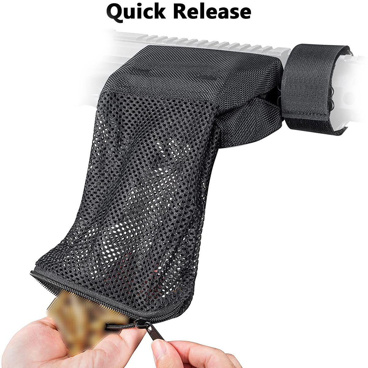 Brass Catcher Zip Quick Release Brass Collector Mesh With Heat Resistant Padded