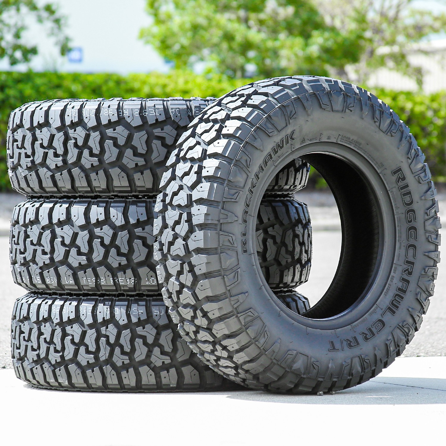 4 Tires Blackhawk Ridgecrawler R/T LT 275/65R20 Load E 10 Ply RT Rugged Terrain