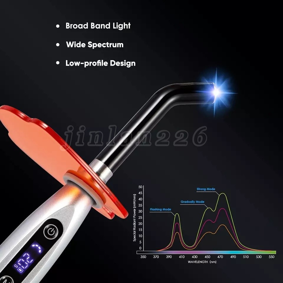 Lots Wireless Cordless LED Cure Curing Light Lamp 2000mw 5W Tool Resin