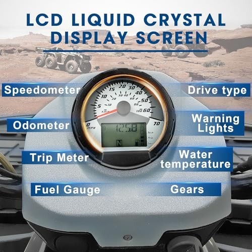 For Polaris Sportsman 400 500 600 700 800 Speedometer Cluster Assembly 3280431