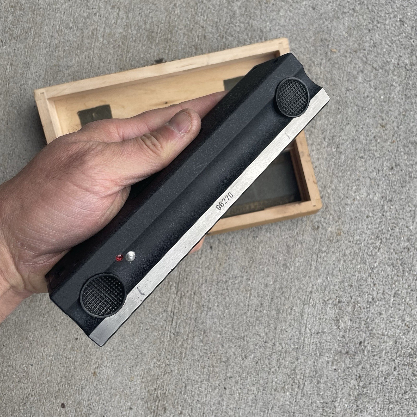 Fowler Level 8” 0.0005'' / 10'' Precision Machinist Inspection Level Bar