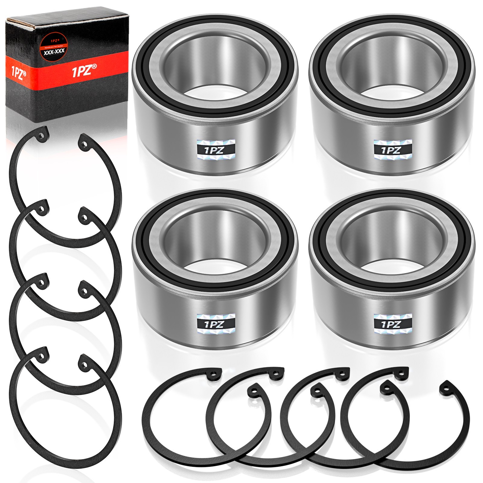 4x Front & Rear Wheel Bearings For Polaris RZR 900 1000 XP S Turbo OEM 3514699