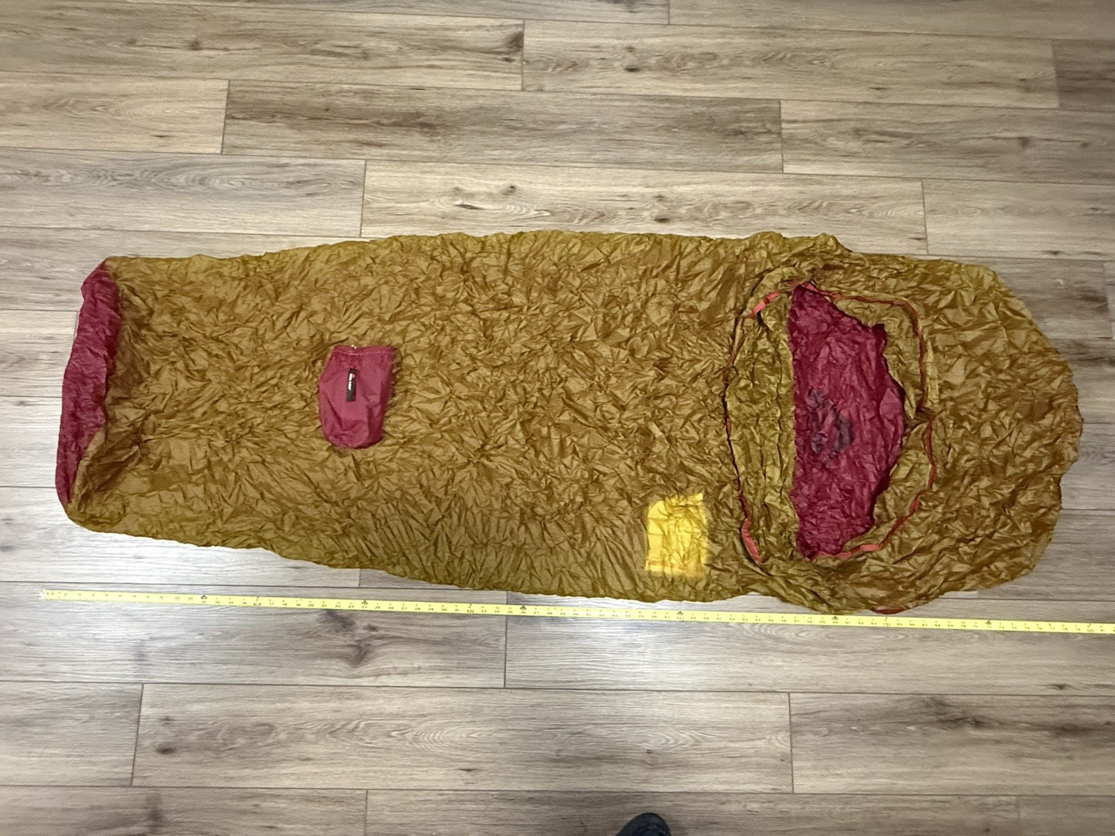 MSR E-Bivy Sack Bag Ultralight Shelter for Backpacking Camping 78" x 31" 6.5 oz.