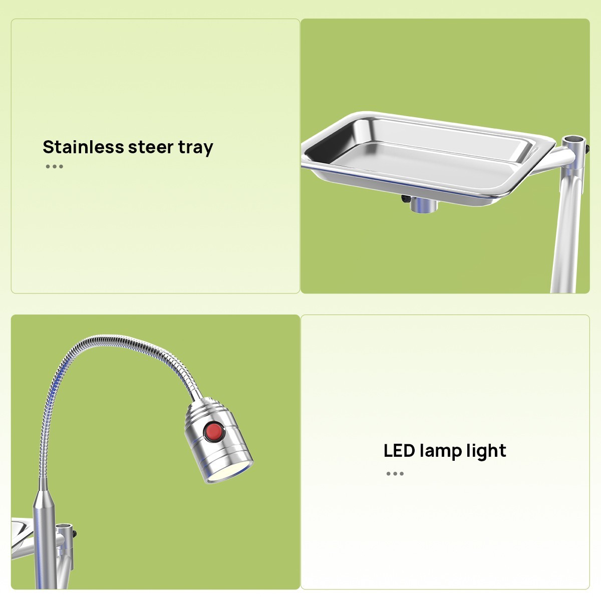 Portable Dental Mobile Delivery Unit System with Air Compressor 4Hole /Chair