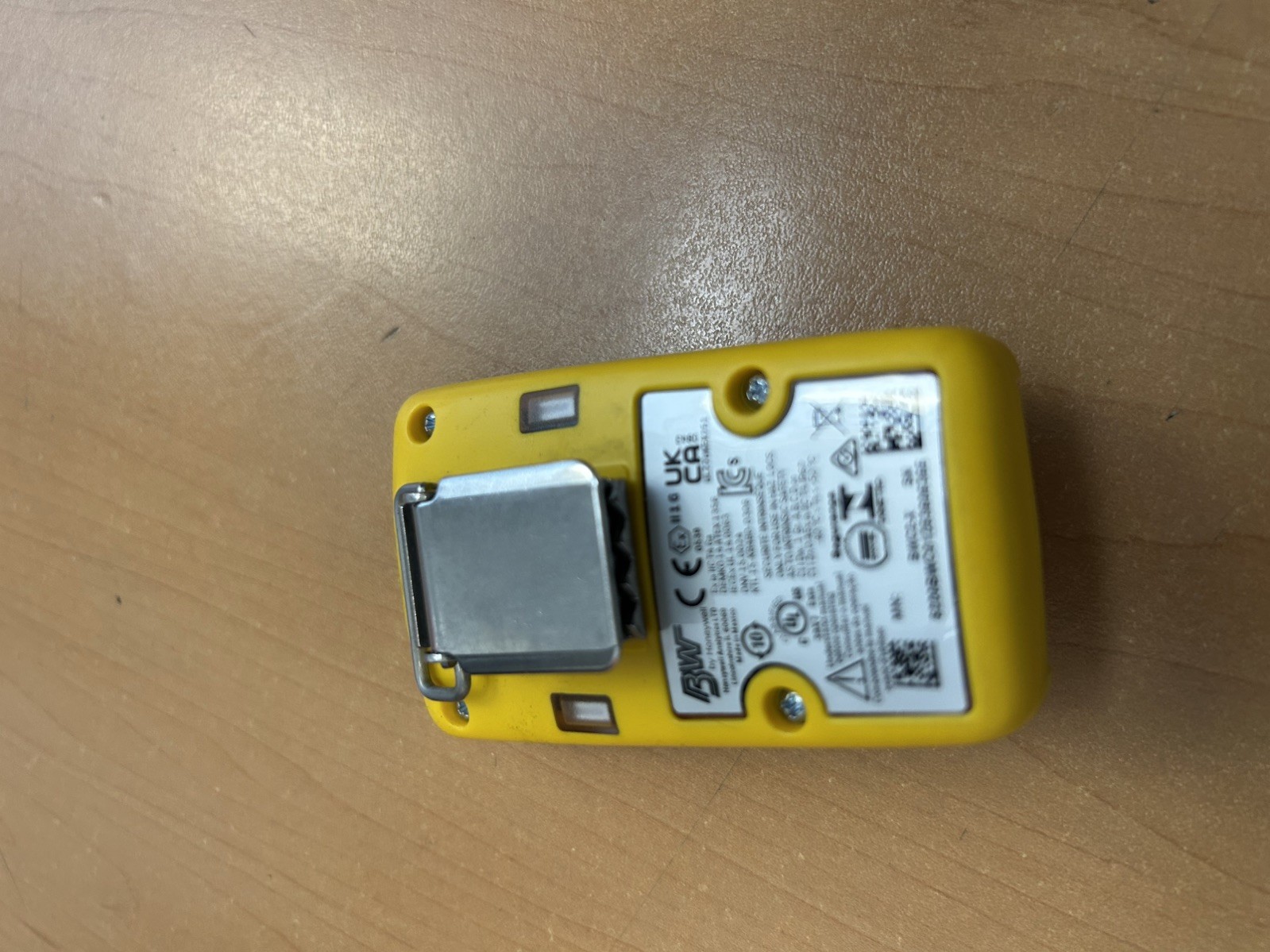 Honeywell BWC2-X BW Clip Gas Detector Yellow Single Gas Monitor