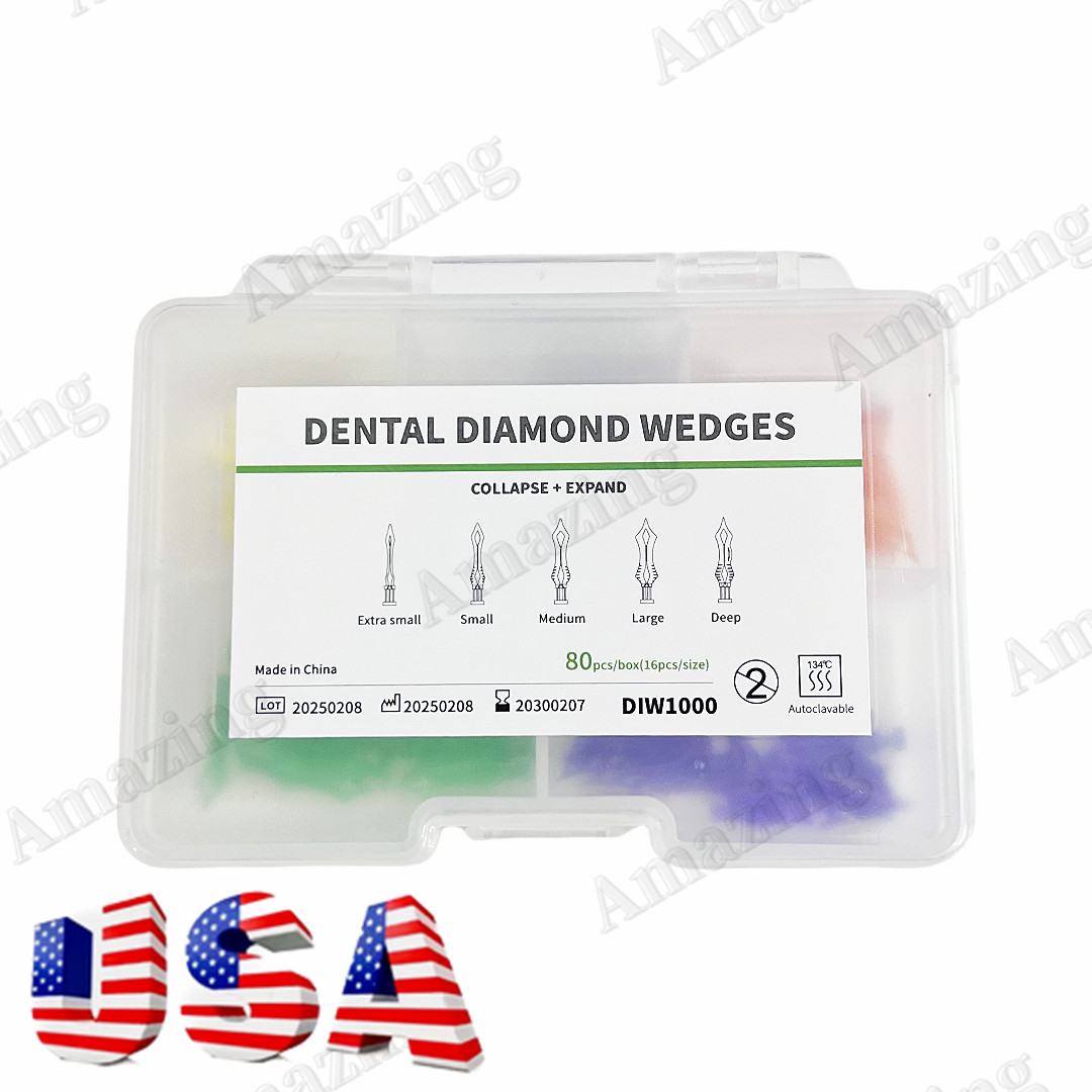 Dental Diamond Wedges Deep Caries Wedge Fit Matrice Bioclear Clear Matrix USA US