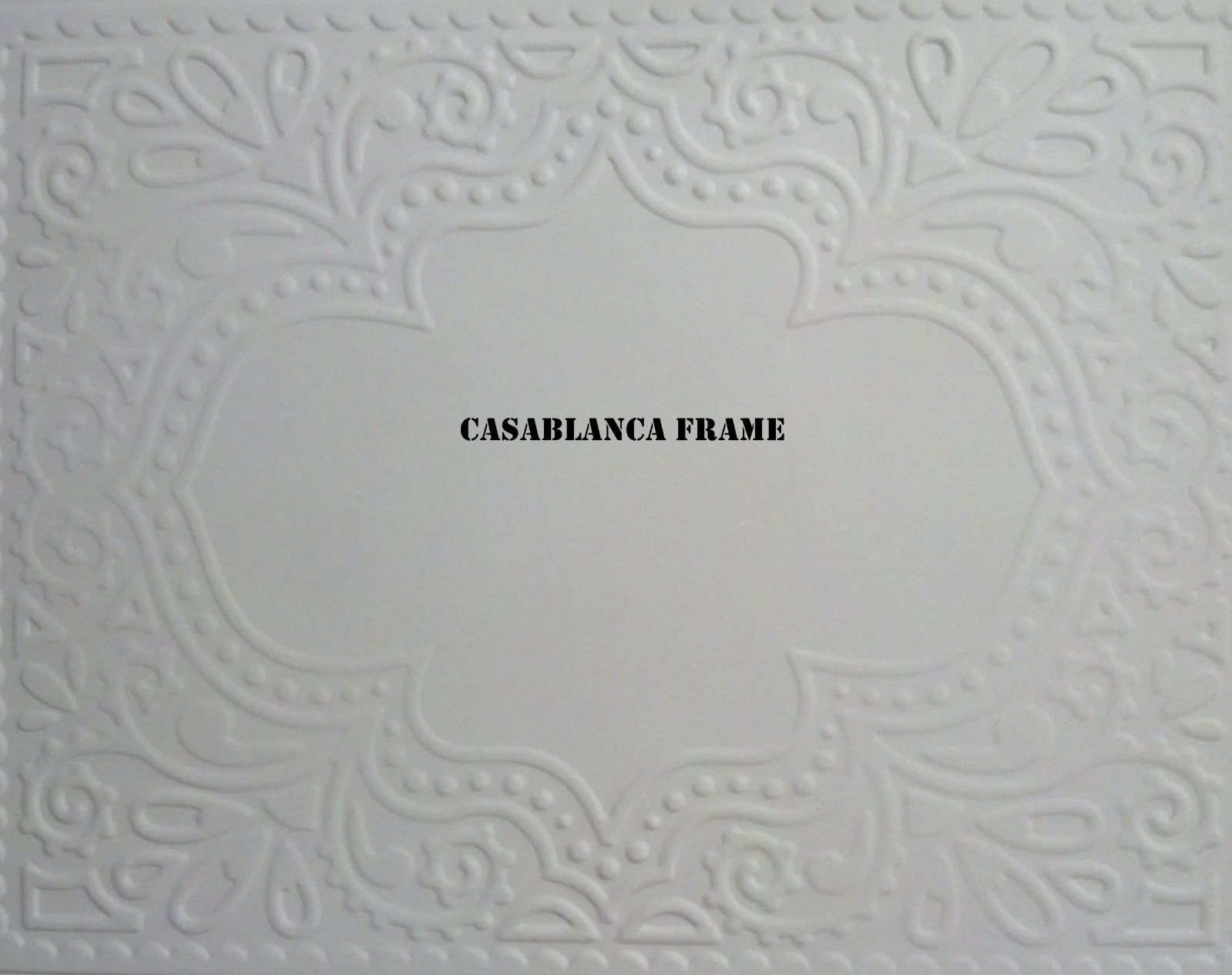 EMBOSSED STAMPIN' UP CARDSTOCK CARD FRONTS - BUY 5 SETS GET 1 FREE, HANDMADE