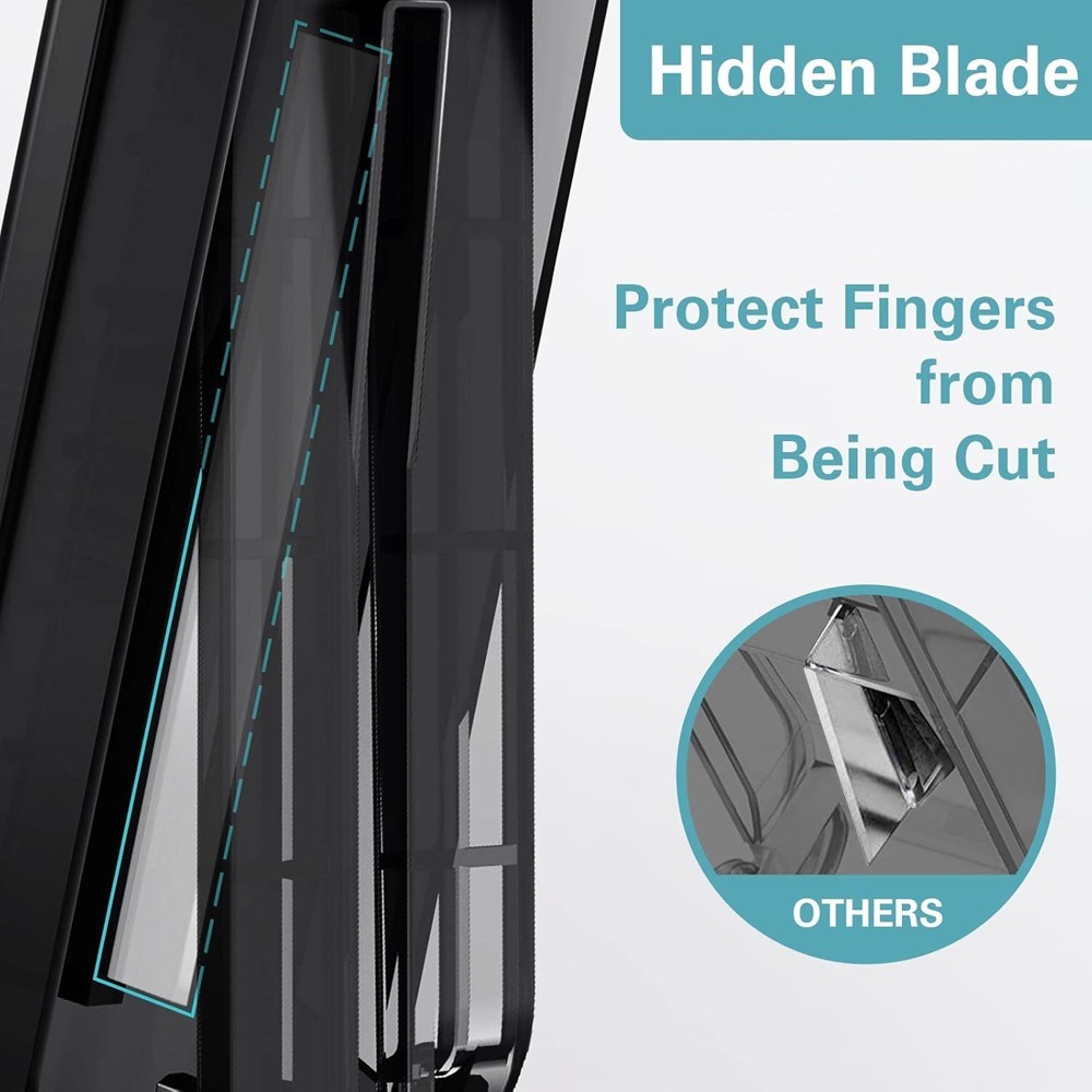 Pill Tablet Cutter Splitter Blade Box Case For Small / Large Pills Fast Easy Cut