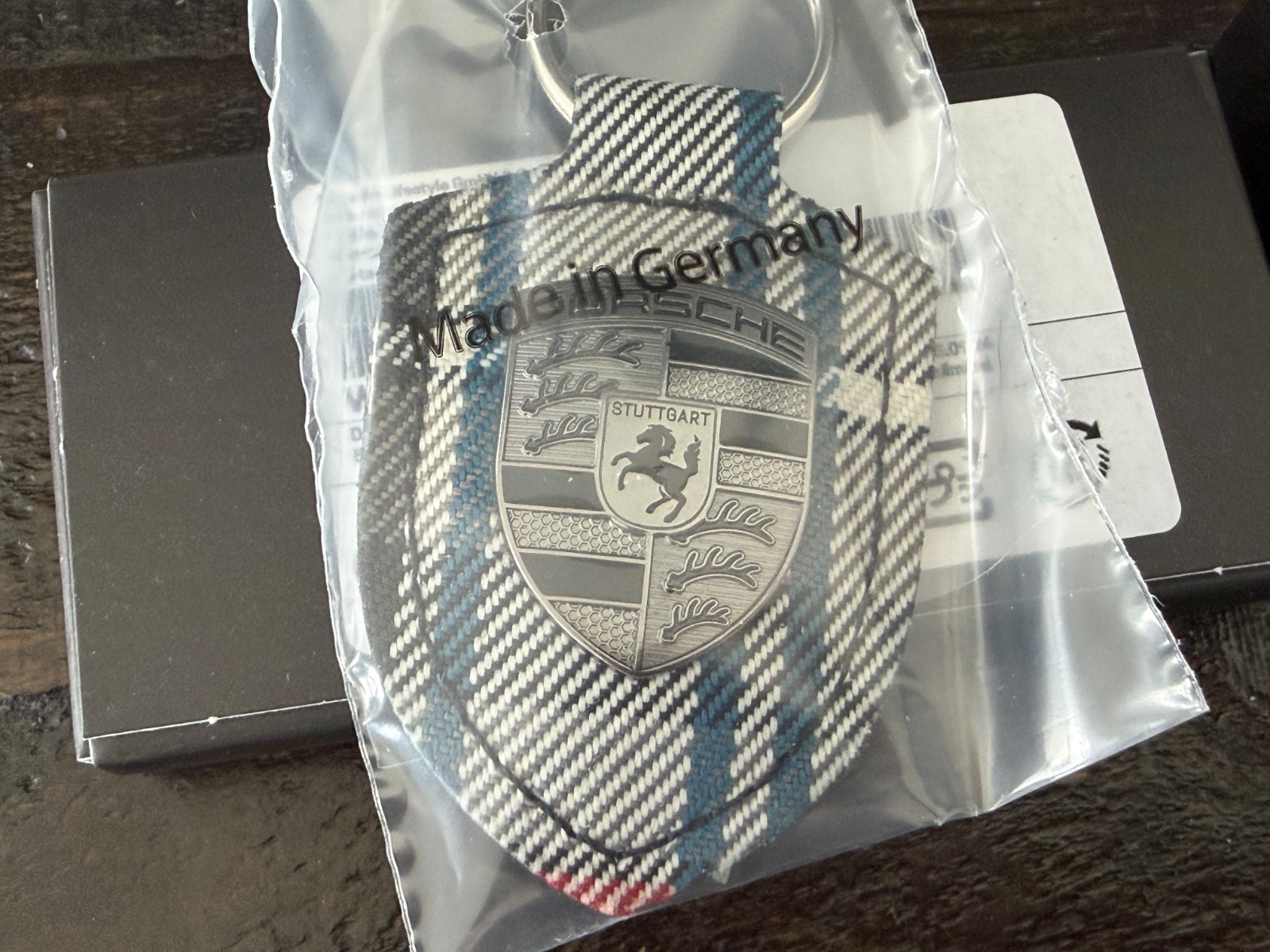 PEPITA TURBONITE Genuine Porsche 911 50 Year Turbo Key Chain Ring Limited