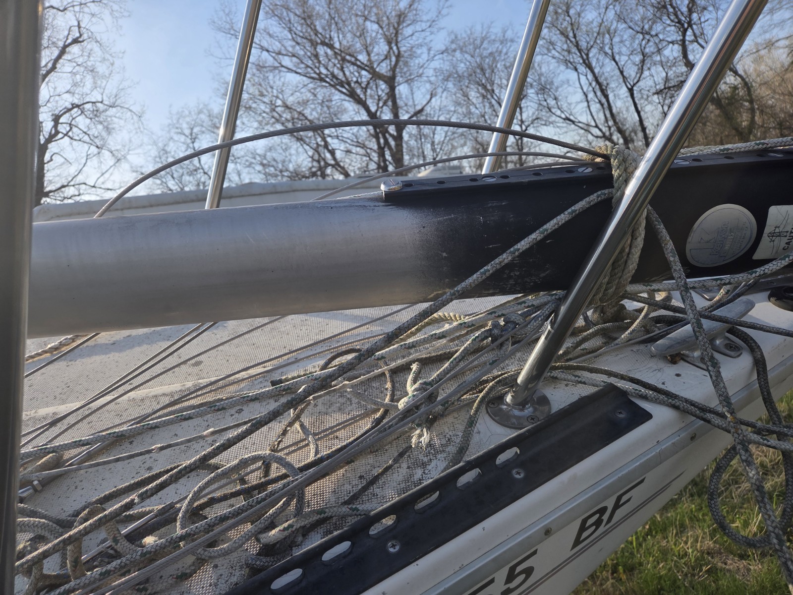 Mast and Boom off a S2 Sailboat