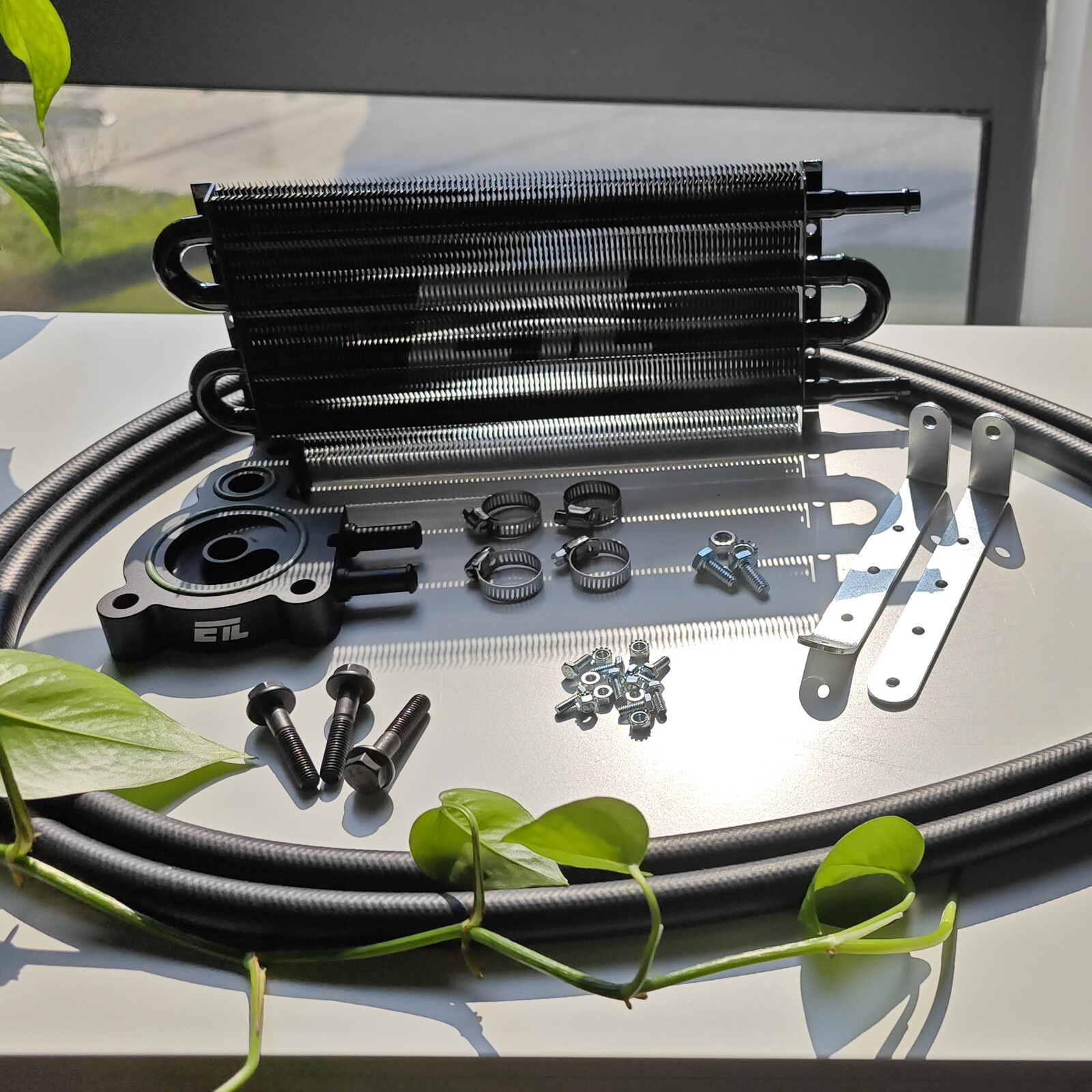 Transmission Oil Cooler For Fit 2016 Honda Civic 1.5T CVT ETL Performance