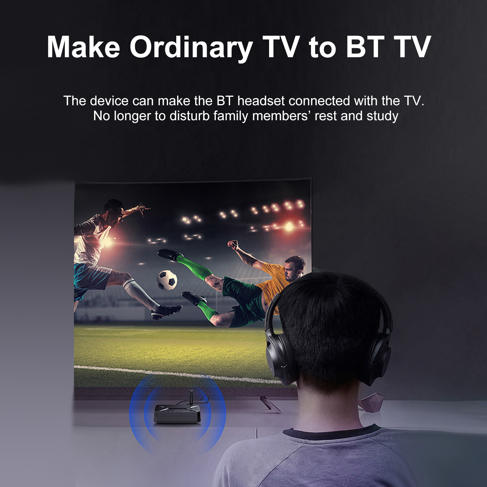 Long Range Bluetooth Transmitter Receiver Wireless Home Car Stereo Audio Adapter