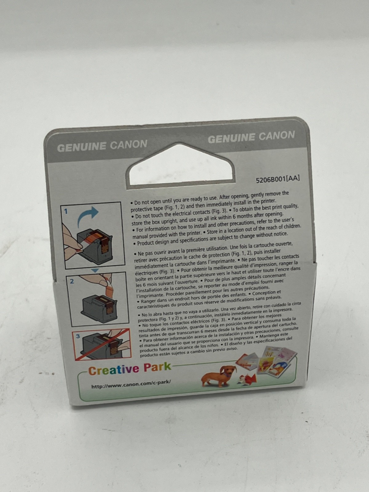 Genuine Canon 5206B001 PG-240XL ChromaLife100+ High-Yield Ink Black, Sealed