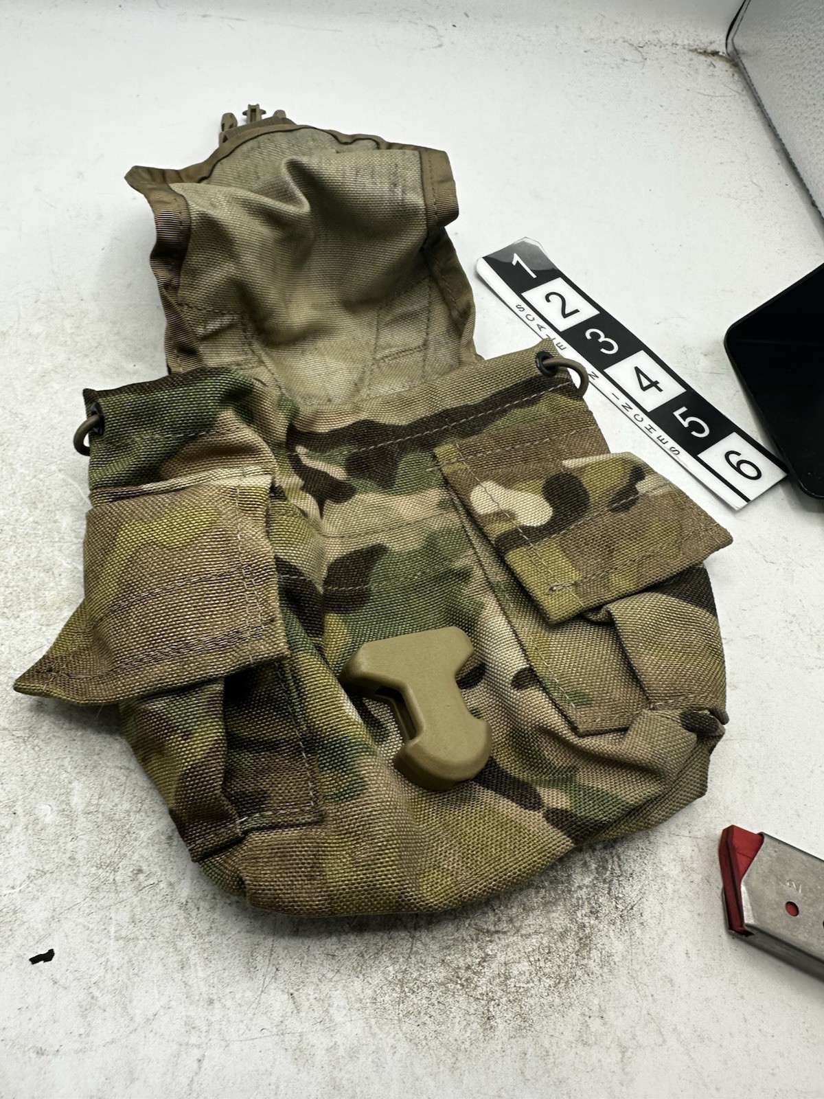 USGI Military MOLLE 1 Quart CANTEEN COVER Carrier Utility Pouch OCP Multicam