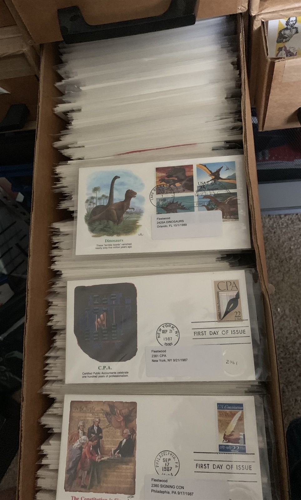 Fleetwood First day Covers Wholesale Lot 40 Unaddressed Sleeved Nice Selection