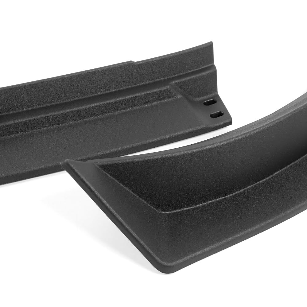 Matte Black ABS Front Bumper Lip Body kit, Compatible with 2013-2018 Ram