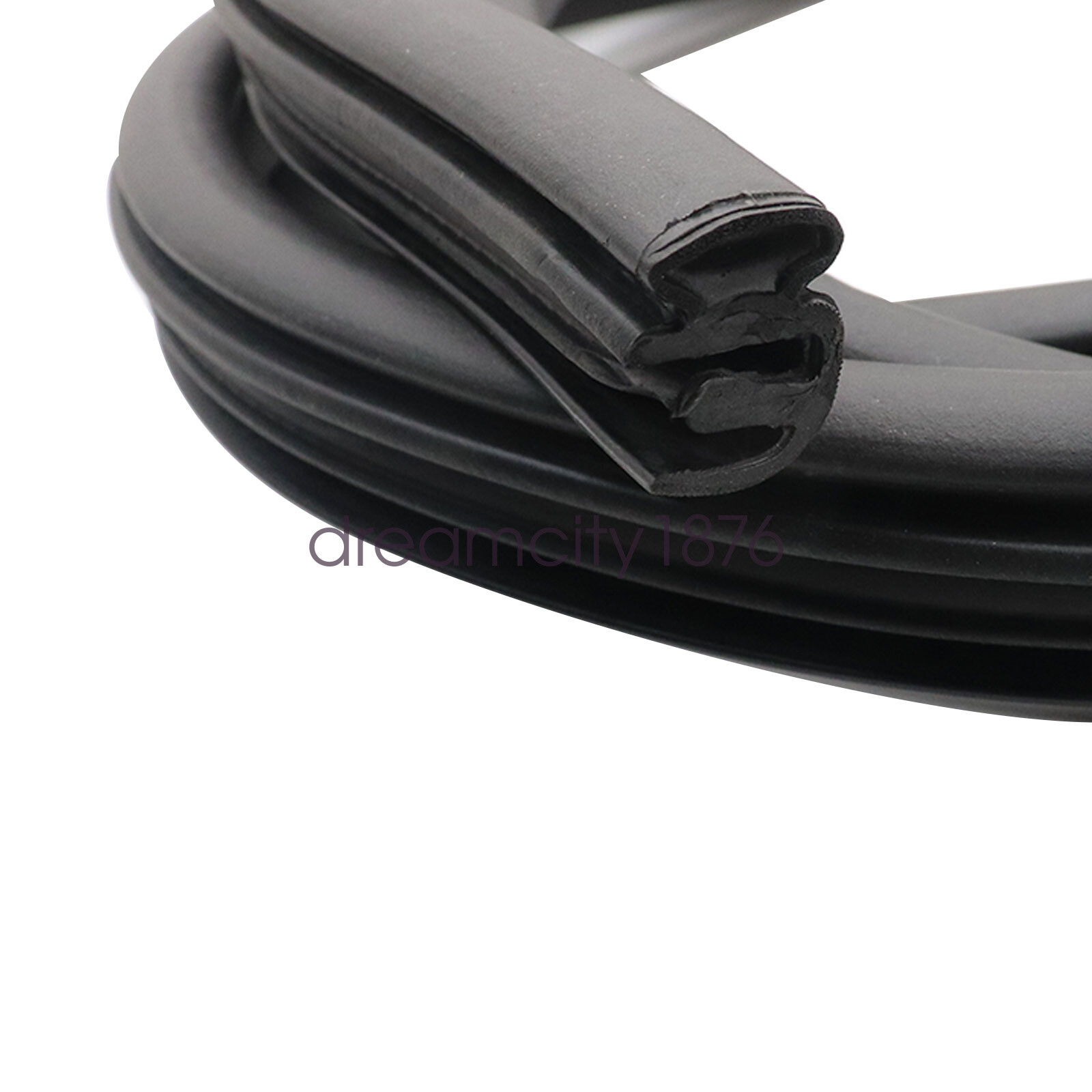 Rubber/Velvet Door Seal Edge Protector Weatherstrip For BMW E90 3-Series 05-11