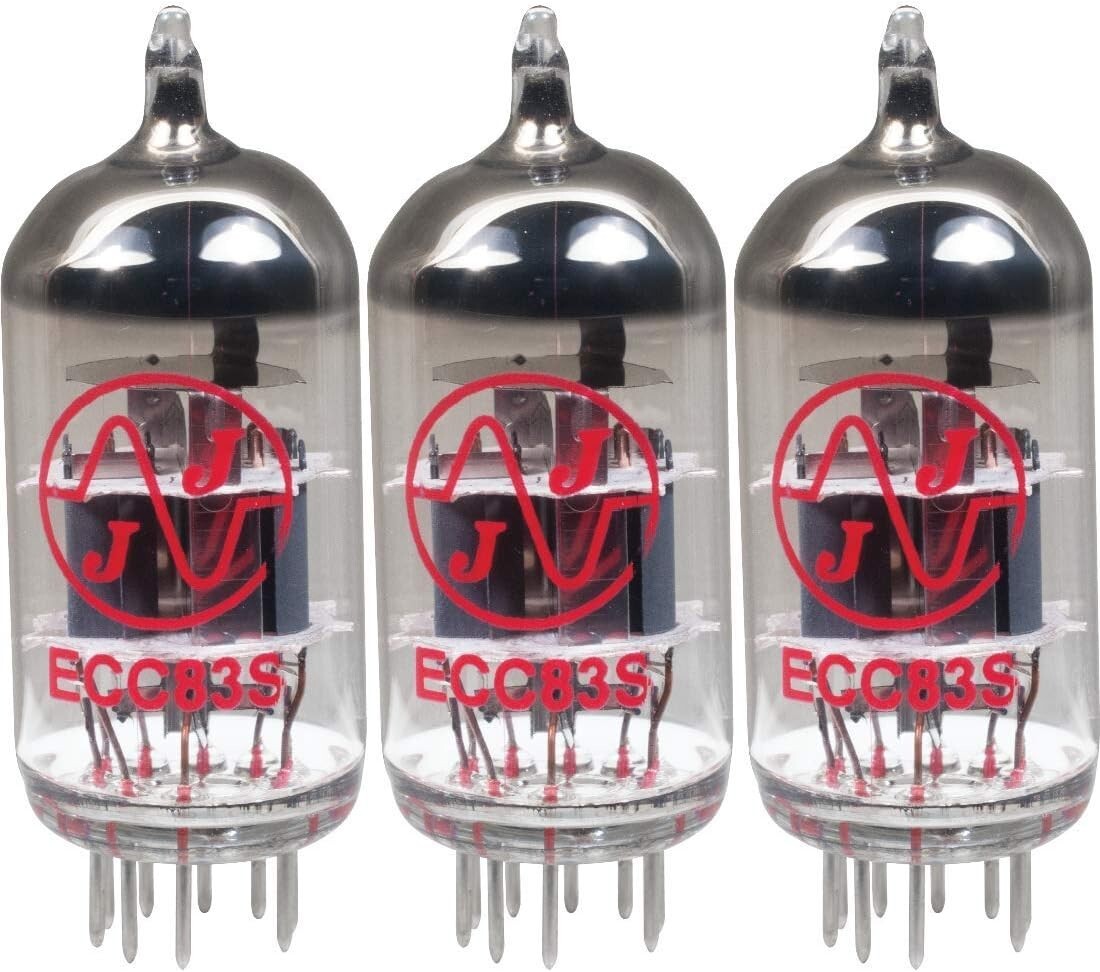 3x JJ ECC83S / 12AX7 Preamp Tube Three Trio Set Free Ship