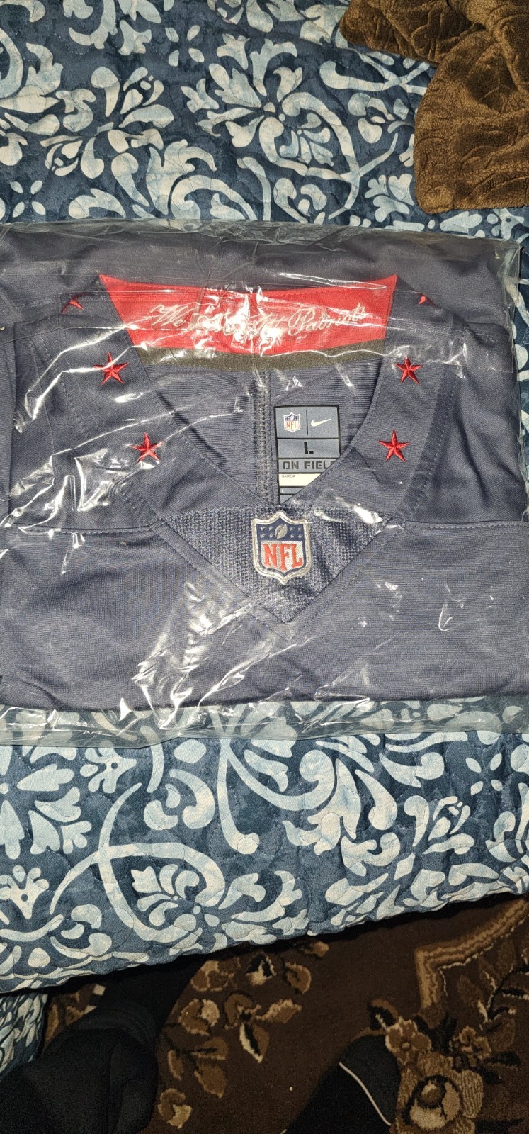 Drake Maye #10 N.E Patriots Nor easter F.U.S.E. LIMITED Rivalries New 2025 Large