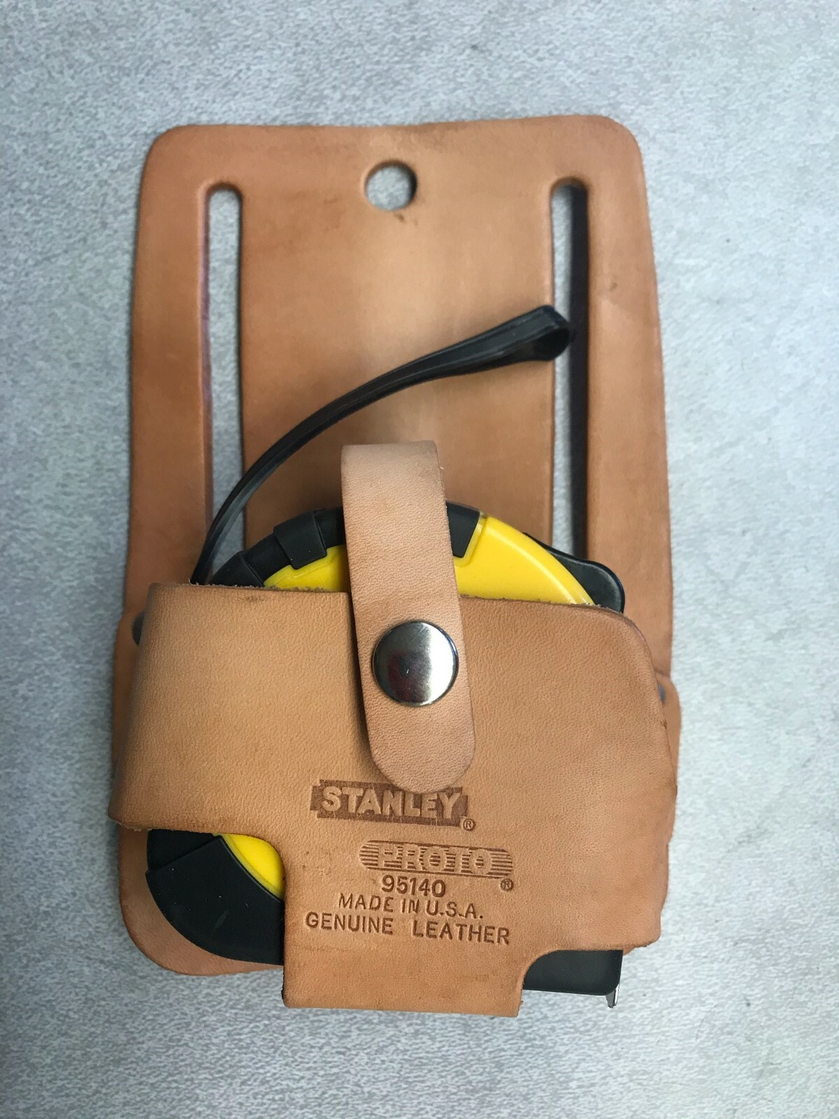 Leather 25' Stanley Measuring Tape Holder -95140 - USA - holder only