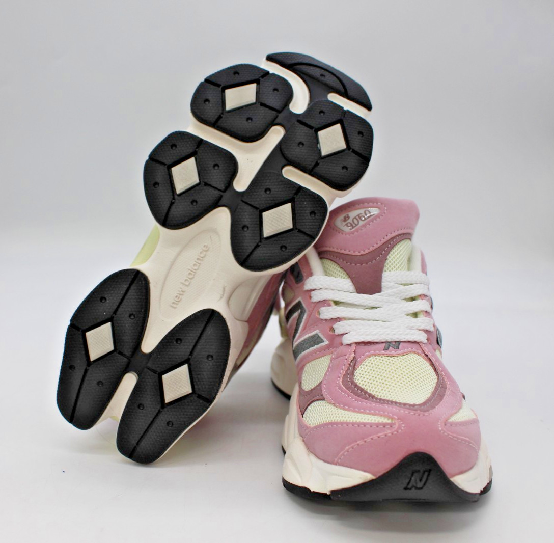 NEW Girl's New Balance 9060 Big Kid's Rose Sugar Ice Wine Size 4.5 PC9060BE