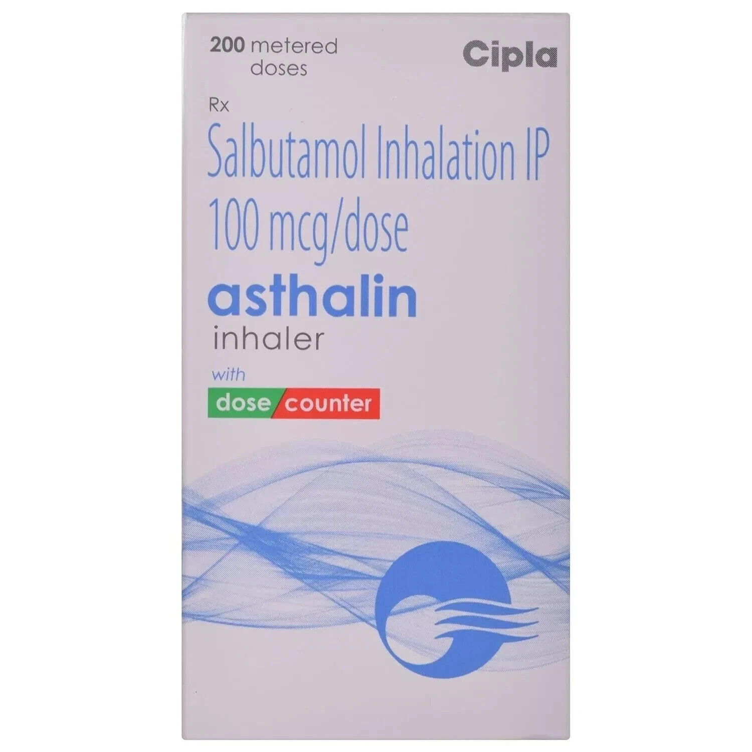 Asthaline - Asthma Albuteral Inhaler, 200 Puffs Pin | FAST DELIVERY