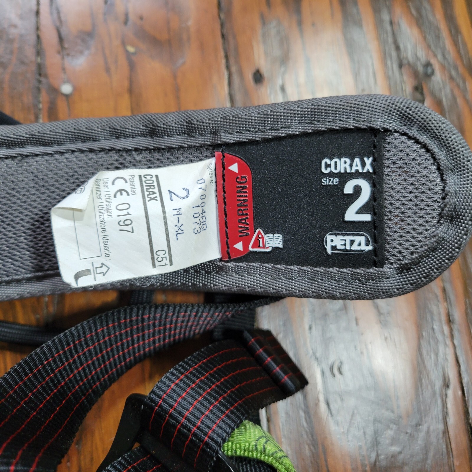 Petzl Corax Climbing Harness - Size 2