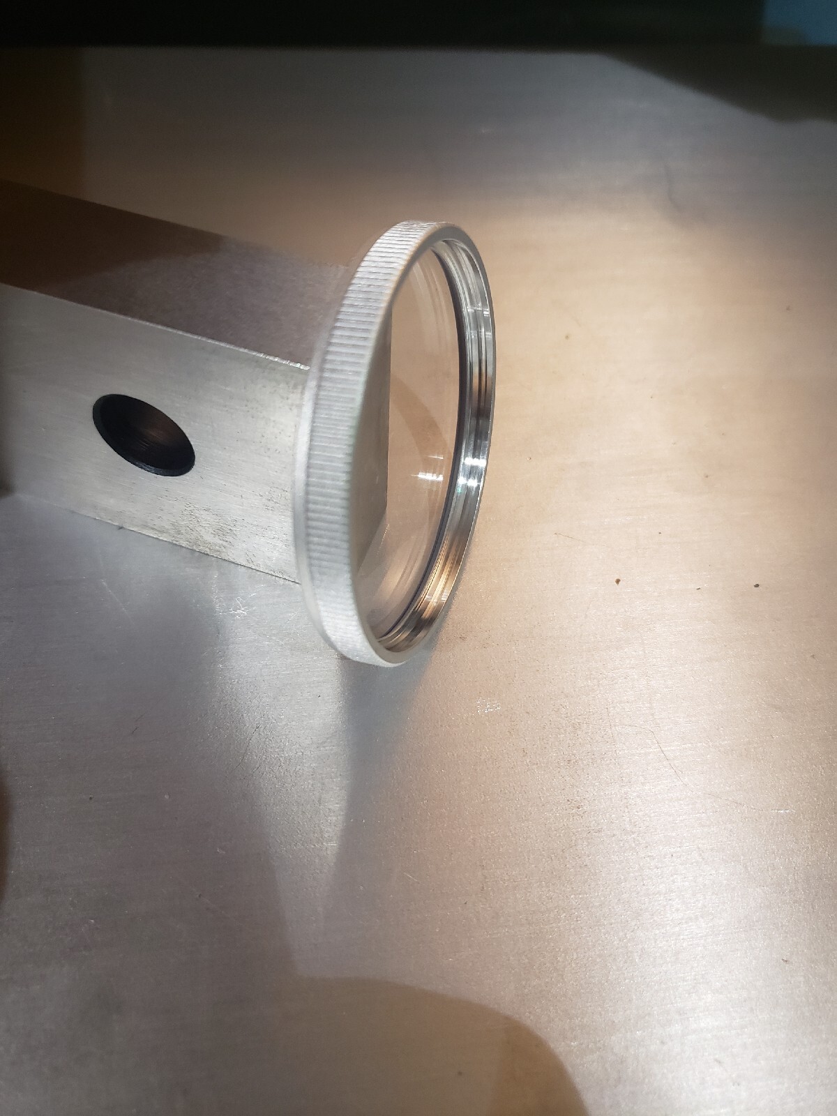 New bezel with lens only for Mitutoyo dial indicator made in USA.