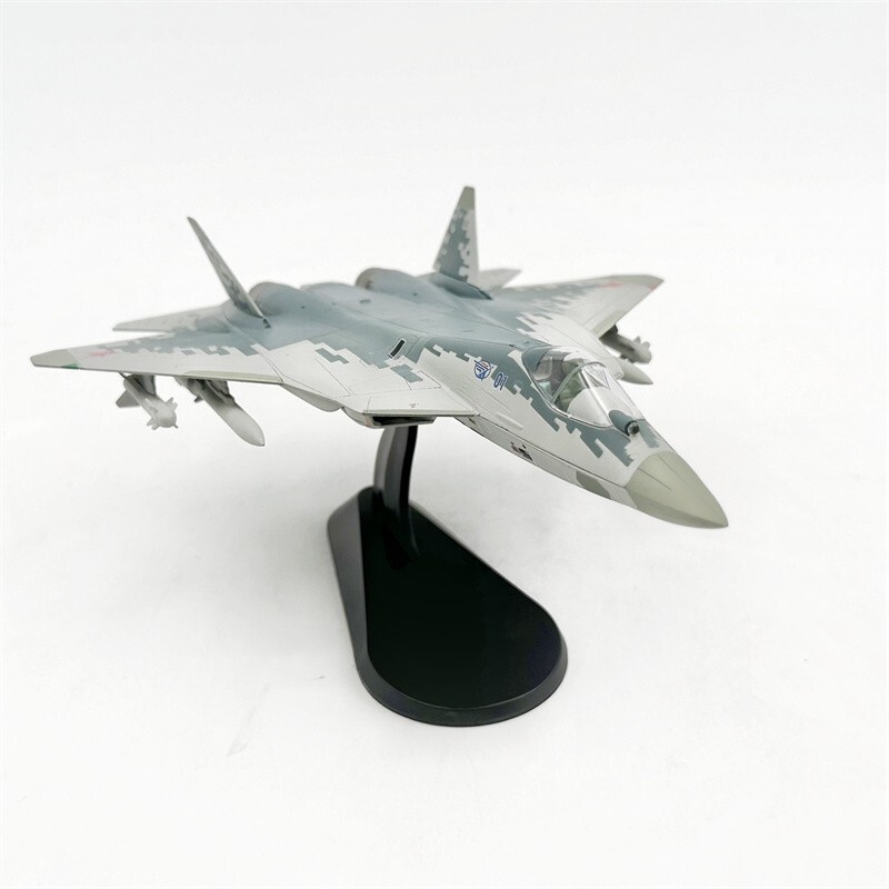 Wltk Russian Air Force Sukhoi Su-57 Felon #01 Stealth Fighter 1/72 Diecast Model