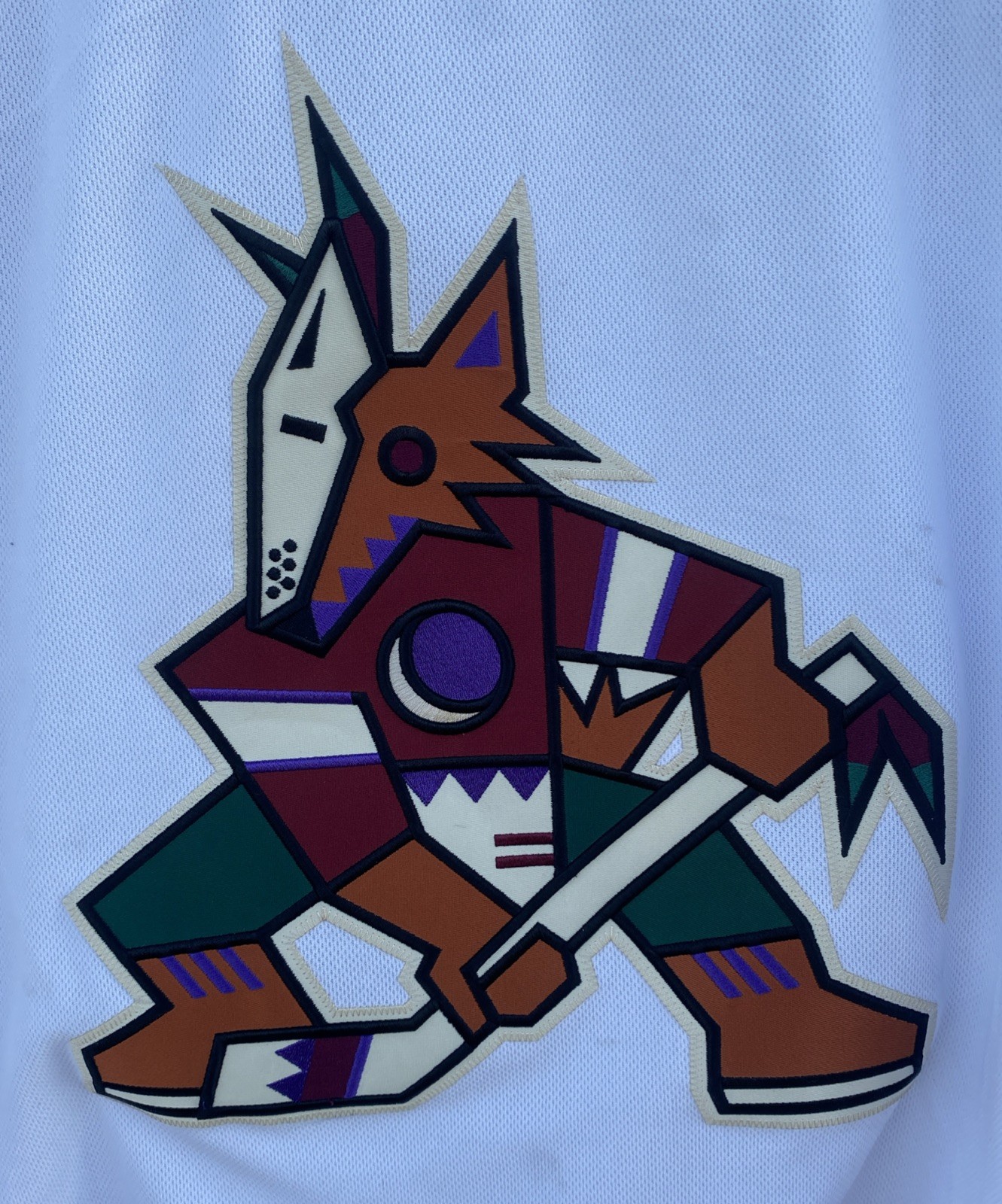 Arizona Coyotes Adidas Primegreen Away Kachina Jersey Size 50 Used ONCE w/ BOX