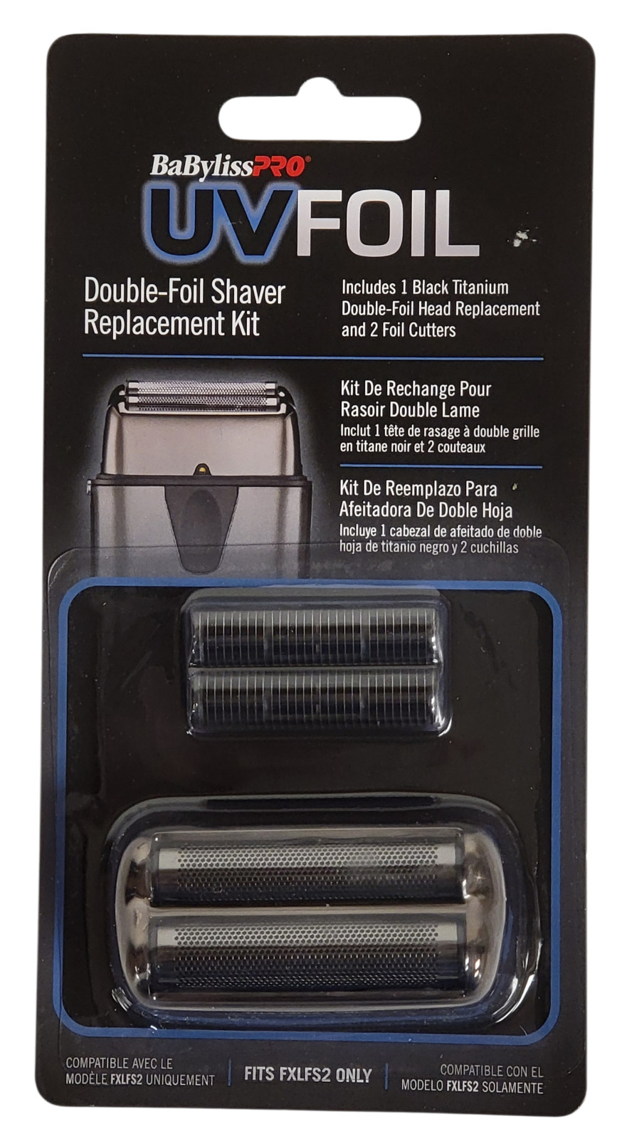 BaByliss PRO FXLRF2 Replacement Double Foil and Cutters  for UV Double Shavers