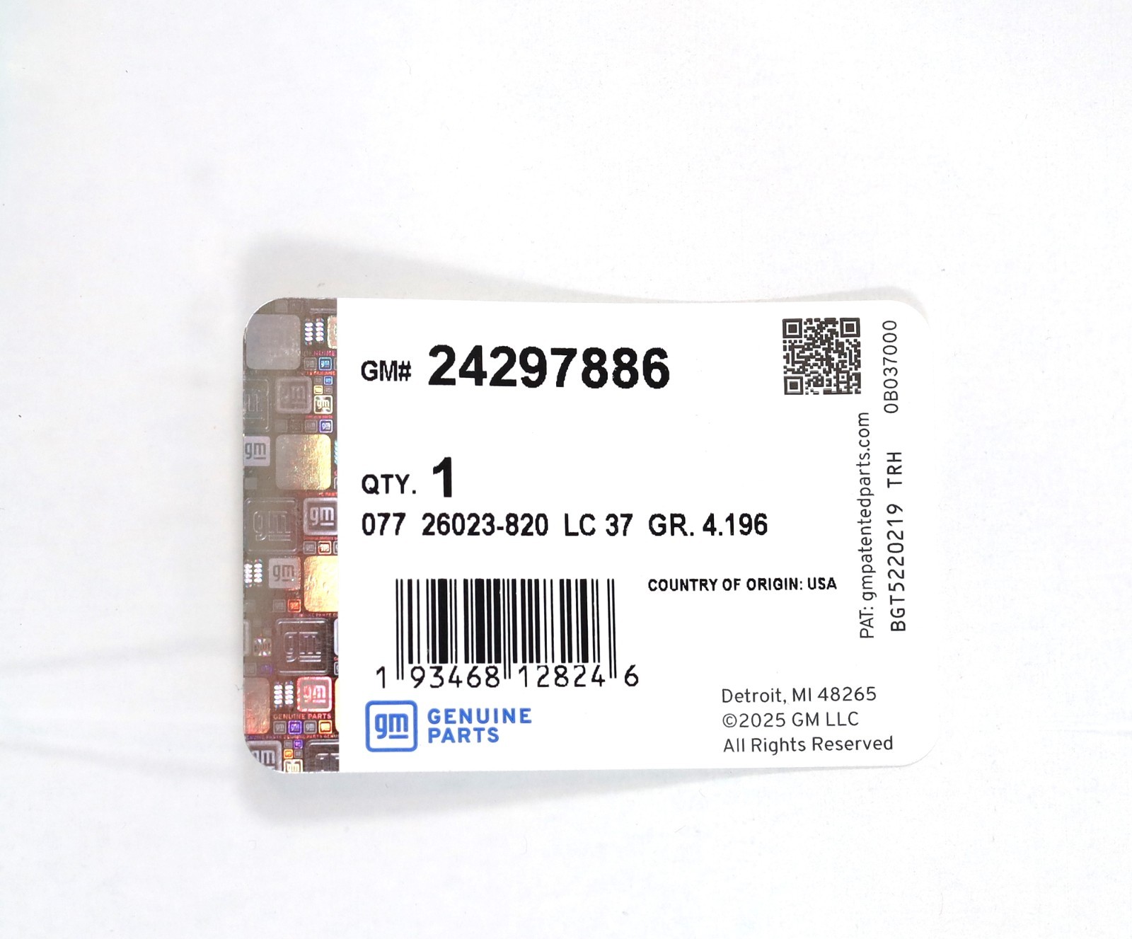 Genuine GM ACDelco 10L80 Transmission Service Kit 2020-2026 LM2 LZ0 3.0L Duramax