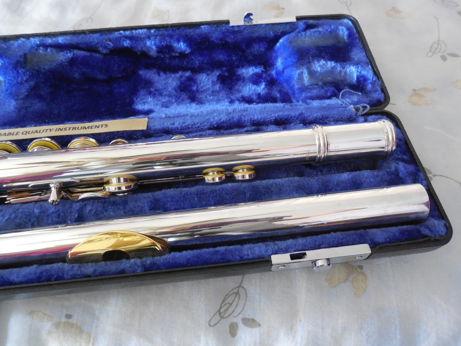 Emerson ELD Reconditioned Open Hole B Foot Sterling Silver Head Flute 3BSH