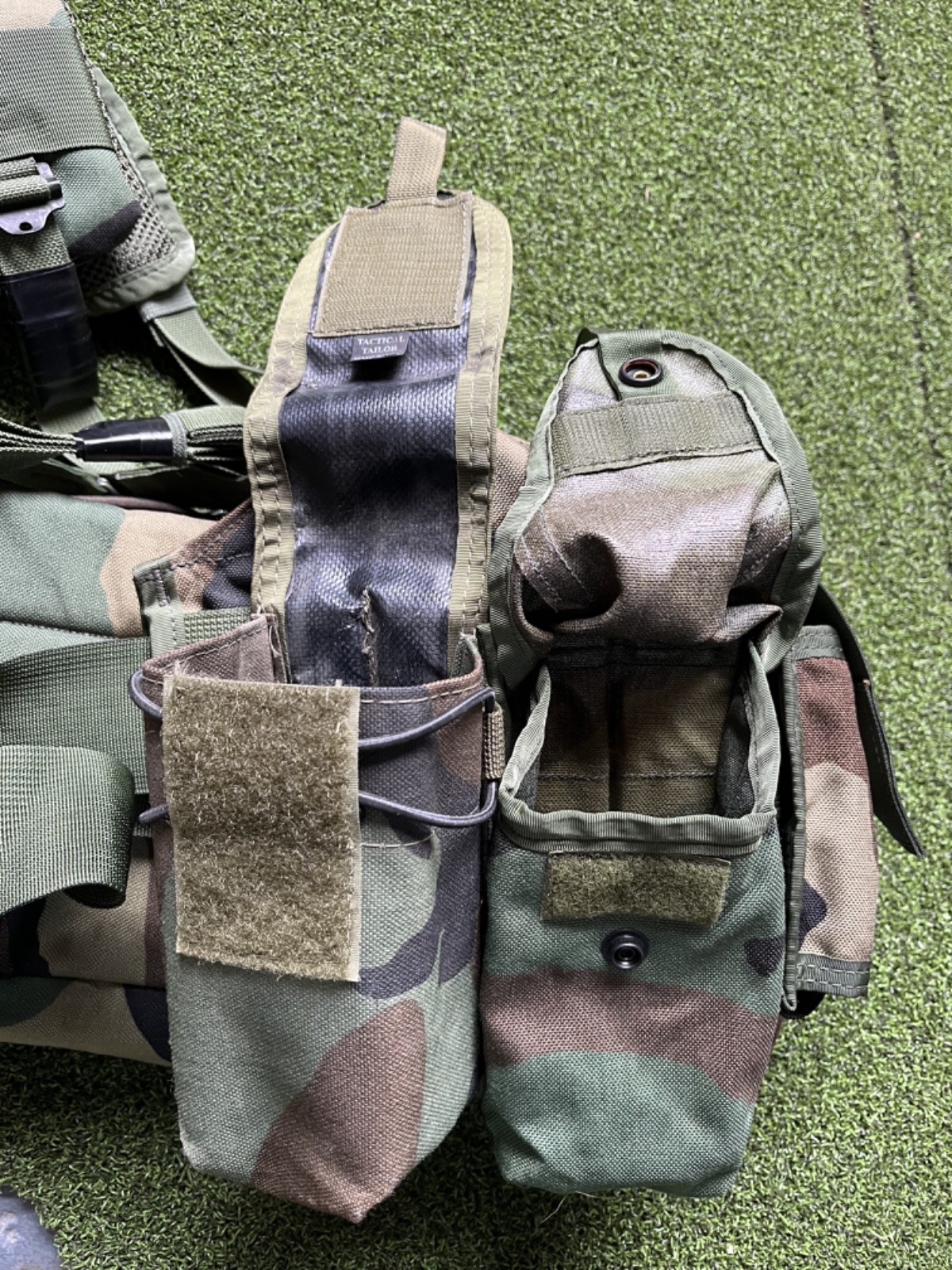 RARE OLDGEN SOF SPEAR Load Bearing Rig MOLLE M81 Woodland Camo Safariland ELCS