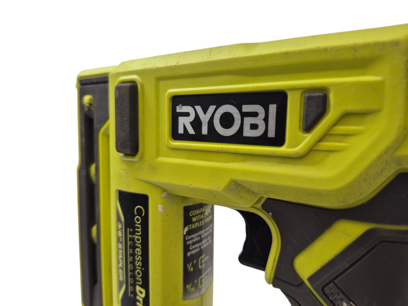 Ryobi P317VN ONE+ 18V 3/8 in. Cordless Crown Stapler W/ 6AH Battery