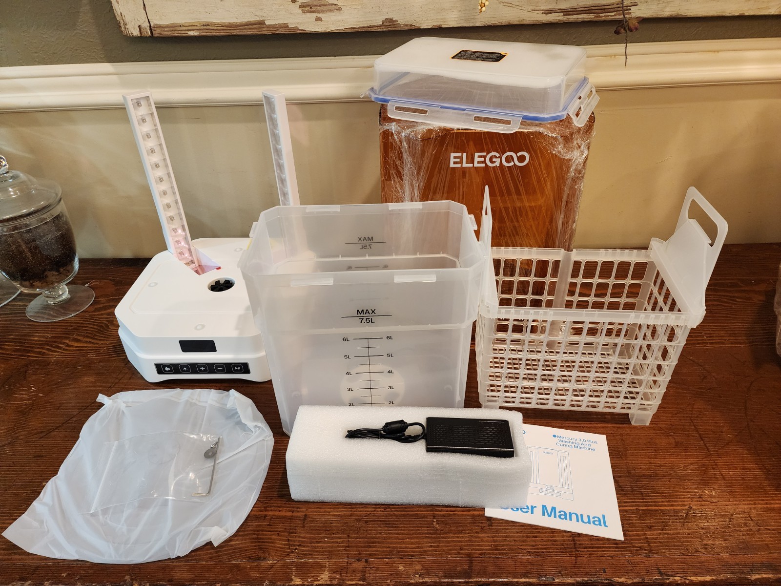 ELEGOO Mercury Plus Washing and Curing Machine New