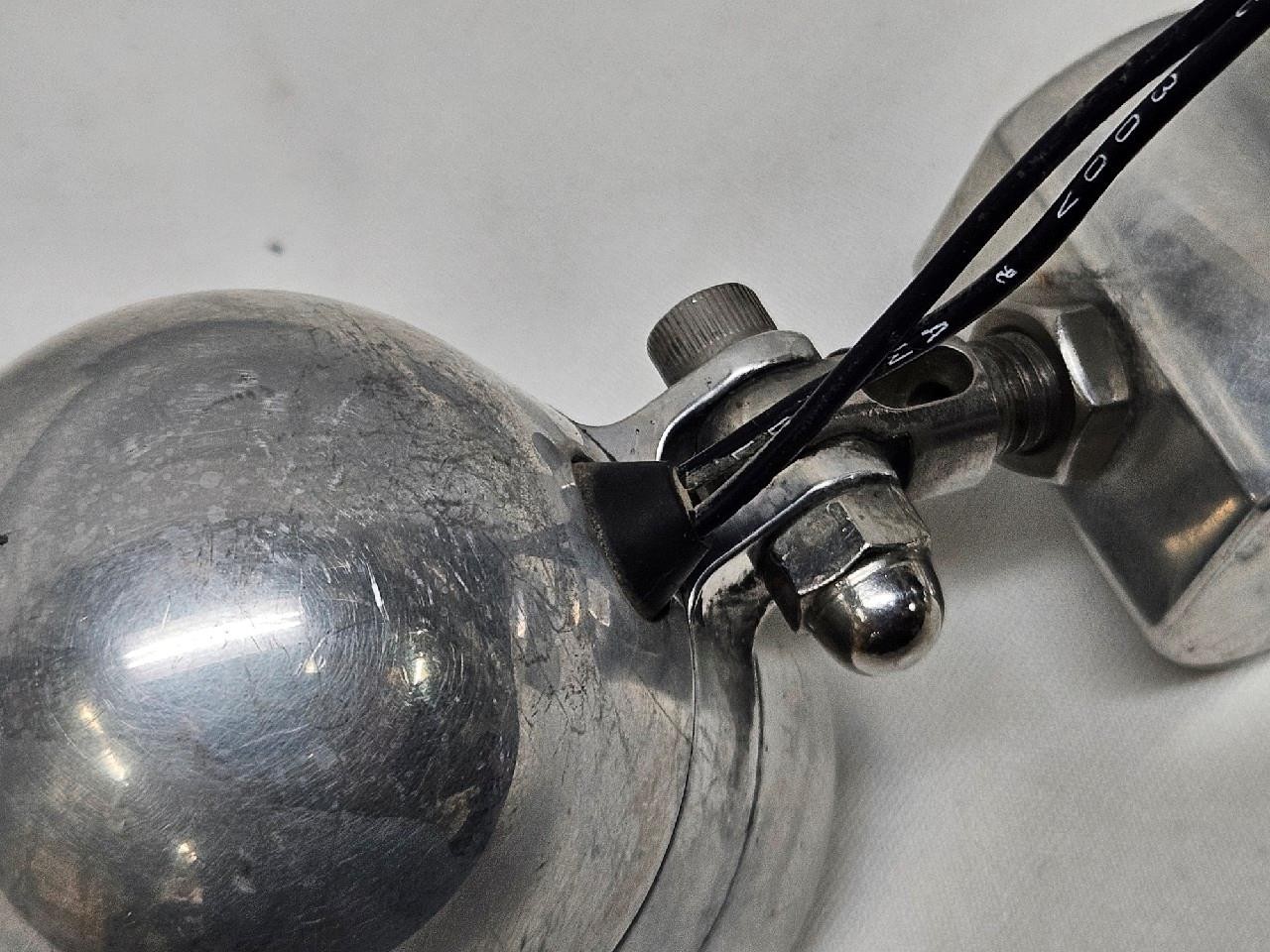 Vintage Pair Motorcycle Bullet Halogen Driving Lights 12V