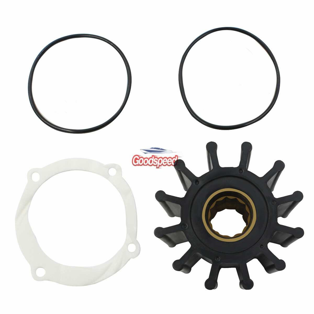 Impeller kit Replaces Volvo Penta 21213664 sea water pump 3584350 , 3588914